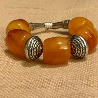Amber Resin Stretch Bracelet