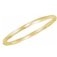 Twisted Grace 14K Yellow Gold Bangle Bracelet