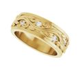 Eternal Elegance 14K Yellow Gold Diamond Ring