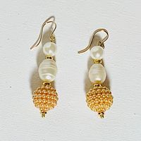 Pearl earrings