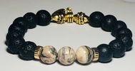 Prehistoric Mammoth Fossil Stretch Bracelet