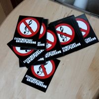 Sticker "Notenschlüssel" (10x)