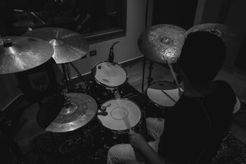 Recording the madness drum play through
