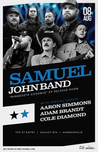  Samuel John Band EP Release with Adam Brandt, Cole Diamond, and Aaron Simmons 