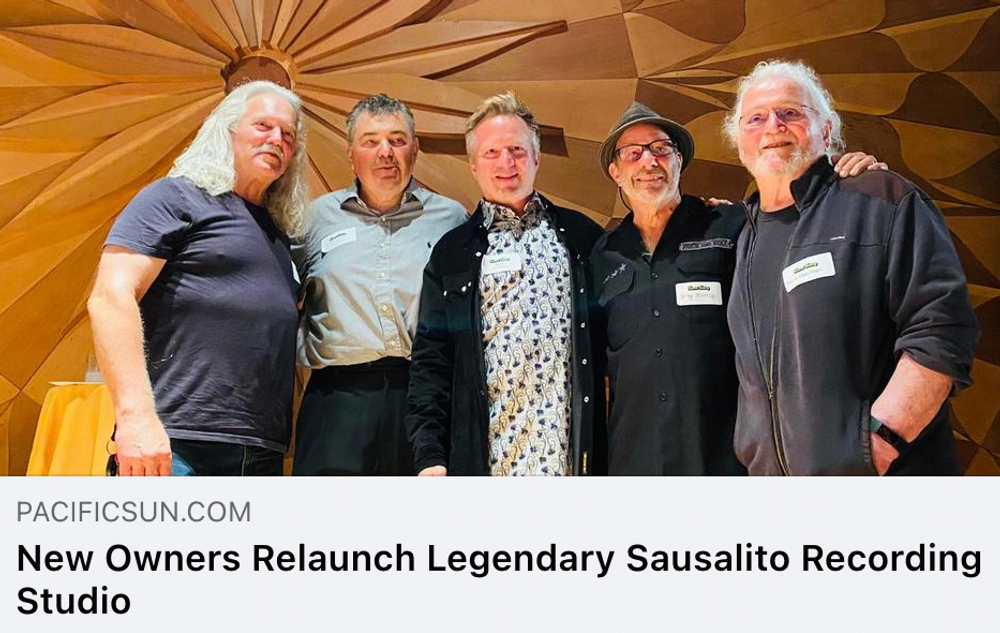 UPDATE --       2021 Sausalito Record Factory       --  UPDATE