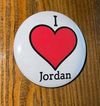 I LUV JORDAN (BUTTON)