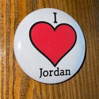 I LUV JORDAN (BUTTON)