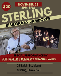 Sterling Bluegrass Jamboree with Jeff Parker