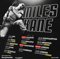 Alex Spencer supporting Miles Kane 