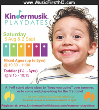 Kindermusik with Becca Summer Playdates!