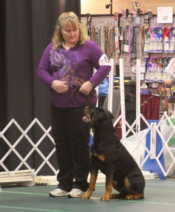 Competing at ARC Nationals 20 months old
