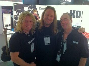 Freddy DeMarco with Eric Norlander from ASIA
