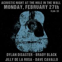 Acoustic night at Hole In The Wall