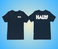 HALO "Angel Bear" TEE (WAVY BLUE)