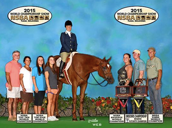 Al Bet Cha  NSBA Reserve World Champion 3 Year Old Non Pro
