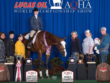 Pretty Assets     World Champion Jr HUS and Reserve Champion Amateur HUS
