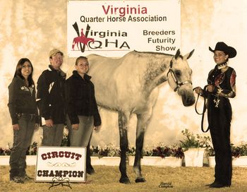 Skys Blue Star Circuit Champion Amateur Showmanship
