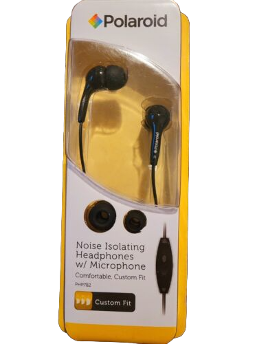 Polaroid PHP782 Noise Isolating Headphones w/Microphone