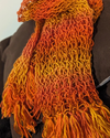 Handmade Scarf by Jenn Coffey, orange