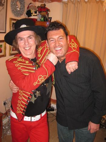 Dave Hill was happy to hear I was in a Slade tribute
