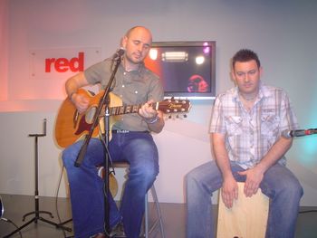 Recording for the 'Elliott Frisby TV show' Birmingham 2008
