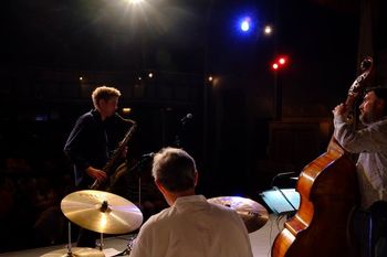 Oli Morris Quartet, Apollo Theatre 2017 (credit: Ian Mitchell)
