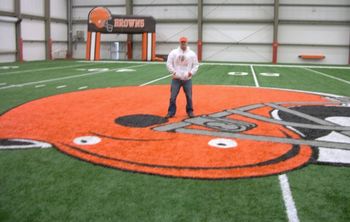 At the Browns Training Facility. 2.23.2011
