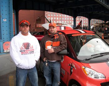 Joey & Kevin DeRubeis BROWNS Vs Jets 11.14.2010
