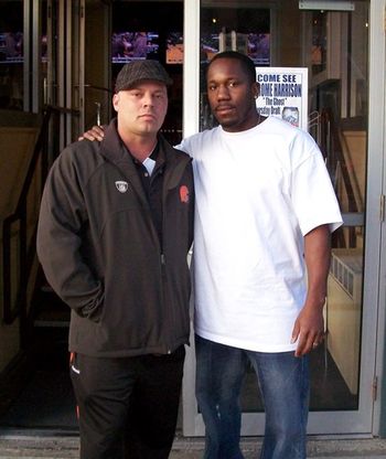 Joey Caggiano & "The Ghost" Jerome Harrison Draft Day 4.22.2010
