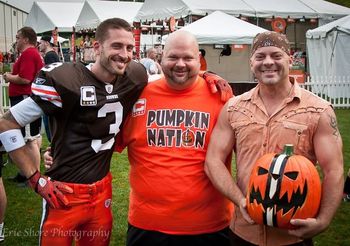 Training Camp Opening Day with PUMPKIN HEAD & William Lee! 7.28.2012
