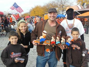 LAWDAWG and his great gift he made for the Caggiano's 10.14.2012
