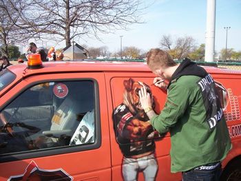 MACHINE GUN KELLY Browns Vs Seattle Tailgate 2011
