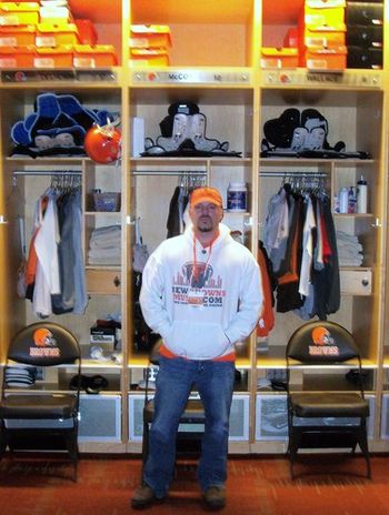At the Browns Training Facility. 2.23.2011
