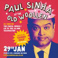 Paul Sinha: Hazy Little Thing Called Love ***SOLD OUT***