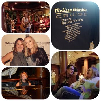 Performing on the Melissa Etheridge Cruise Oct. 2016
