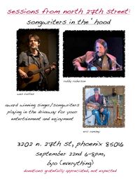 Sessions from North 27th St. - Songwriters in the 'Hood w/ Wes Collins and Robby Roberson