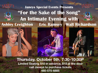 For The Sake Of The Song, a special event at Janey's