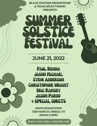 Summer Soul-Stice 22 Tour - Summer Solstice Festival