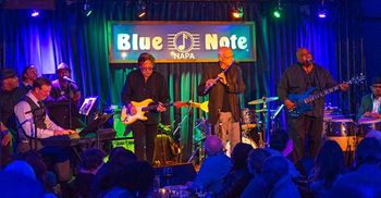 With GTF at The Blue Note, Napa, CA

