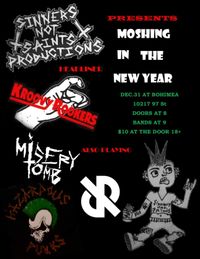 Kroovy Rookers with Misery Tomb, Hazardous Punks, and Rebuild/Repair