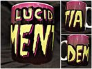 Lucid Dementia Purple Logo Mug