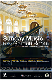 Sunday Music in the Garden Room Series