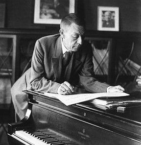 Rachmaninoff Composing
