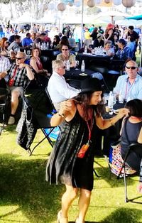 Patrick "BlueFrog" Ellis and Friends at the San Diego Food and Wine Festival - The V.I.P. winners Tent