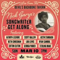 Nick Garza's "Songwriter Get Along" FT: Sterling Drake, Scott Ballew, Kathryn Legendre, Austin Stambaugh, Beth Chrisman, Lou Lewis, Georgia Parker, Ryan Sambol, Cotton Clifton