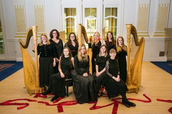 U of U harp ensemble 2018
