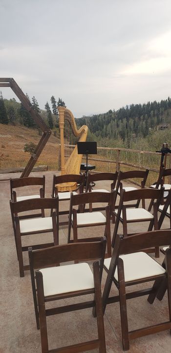 Private cabin wedding ceremony
