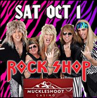 ROCK SHOP returns to the Muckleshoot!!!
