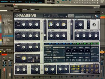 NI's MASSIVE plugin
