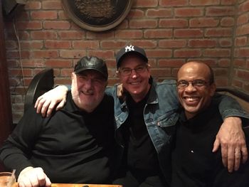 In NY with Keith O'Quinn and Earl Gardner
